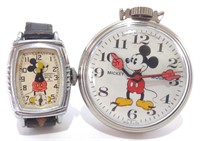 Early Ingersoll Mickey Mouse & Bradley Watch