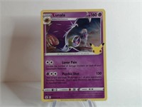 Pokemon Card Rare Lunala Holo Stamped
