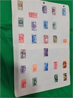 Italy Italian Europe Stamps (1) Sheet