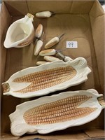 Vintage corn on the cob set