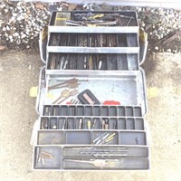 Takcle Box Filled with Drill Bits