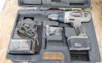 PORTER CABLE- CORDLESS DRILL- DRIVER--
WITH
