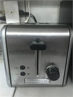 Stainless Steel Kitchenaid Wide Toaster Works