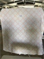 FULL SIZE KNOTTED QUILT- poor condition