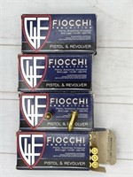 200rds 9mm ammunition: Fiocchi, 115gr FMJ - no