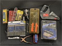 Tools, Ratchet Strap, Ratchet, Screwdrivers.