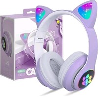 Bluetooth Headphones for Kids, Cute Ear Cat Ear pi