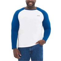 Hurley Men's XS Long Sleeve Raglan Shirt, Blue and