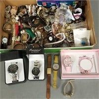 Large group of assorted wristwatches including
