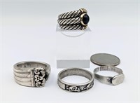 Collection of Sterling Rings