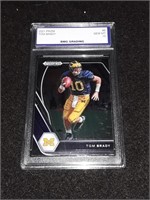 Tom Brady 2021 Prizm GEM MT 10 Michigan