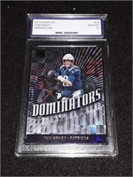 Tom Brady 2019 Donruss GEM MT 10 Dominators