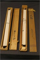 Japanese Scrolls. Dinner Party. Nakayama