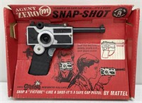 Vintage 1964 NOS Mattel Agent Zero Snap-Shot Cap