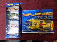 Hot Wheels and power launcher
