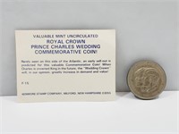 Royal Crown Prince Charles Commemorative Coin