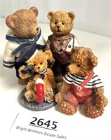 The four sailor bears