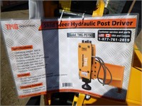 Skid Steer Hydraulic Post Driver