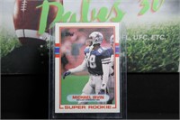 1989 Topps Super Rookie Michael Irvin #383- Dallas