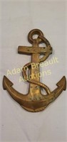 5.5 in brass nautical anchor