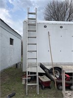 24’ aluminum slide ladder