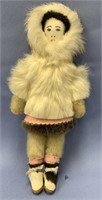 Hand made native doll, 12" tall             (O 109