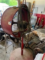 Large pedestal fan