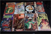 Lot of 8 vintage horror + comics