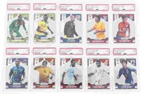 2014 PANINI PRIZM SOCCER WORLD CUP CARDS PSA GRADE