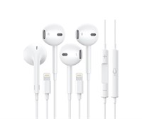 2 Pack Apple Earbuds for iPhone,Wired Headphones