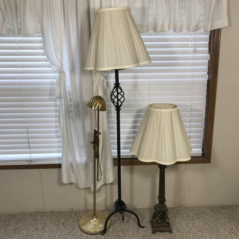 3 WORKING LAMPS