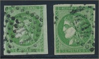 FRANCE #41 PAIR USED AVE-FINE