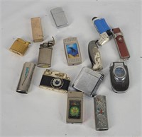 Assoirted Vtg Refillable Lighters