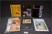 Approx 10 Train, scenery manuals and catalogs