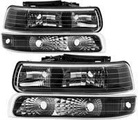 Chevy Silverado 1500 2500 Headlights Assembly