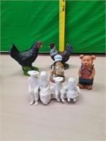Chickens and knick knacks