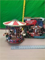 Christmas merry-go-round