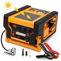 E-Ant 2000Amp Car Battery Jump Starter with Solar