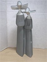 Lladro Nuns Figurine