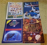 Baseball Programs ,Scorebooks