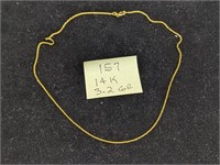 14k Gold 3.2g Necklace