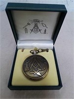 New Freemason design pocket watch