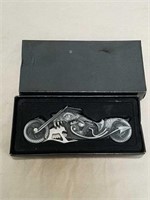 New dragon and motorcycle design pocket knife