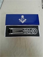New Freemason Compass Style pocket knife