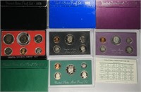 Lot of 4: Assorted Proof Sets
