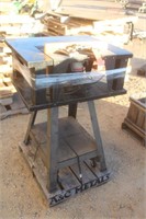 CRAFTSMAN ROUTER TABLE WITH ROUTER, WORKS PER