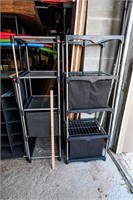 2 Wire & Metal Storage Organizers