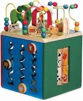 BATTAT WOODEN ACTIVITY CUBE