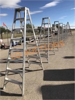 8FT Werner Aluminum Step Ladder DBLESIDE