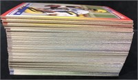 LOT OF (109) 1990 SCORE NFL FOOTBALL TRADING CARDS